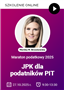 Szkolenie: JPK dla podatników PIT