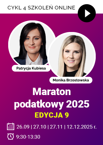 Maraton podatkowy 2025 – Edycja 9