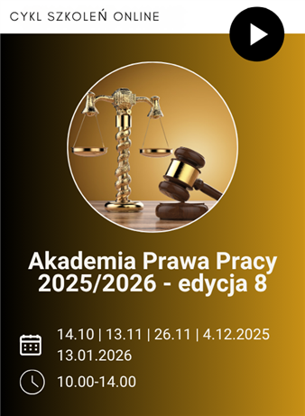 Akademia Prawa Pracy 2025/2026 – edycja 8