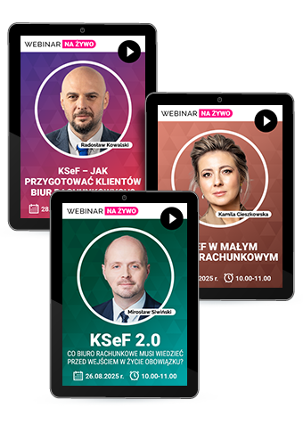 Pakiet webinarów: KSeF w biurze rachunkowym