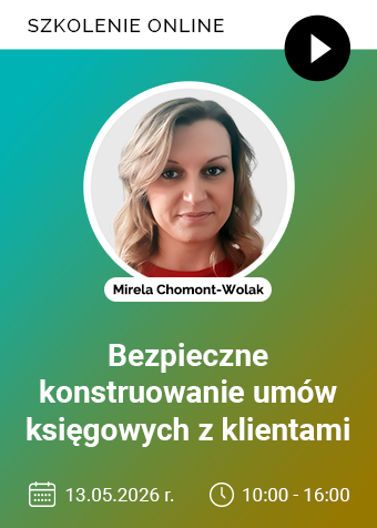 Szkolenie: Bezpieczne konstruowanie umów księgowych z klientami