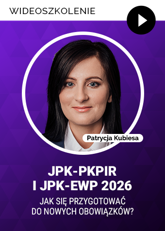 Wideoszkolenie: JPK-KPiR i JPK-EWP 2026 – jak się przygotować do nowych obowiązków?