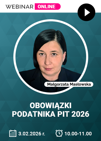 Webinar: Obowiązki podatnika PIT 2026 + certyfikat gwarantowany