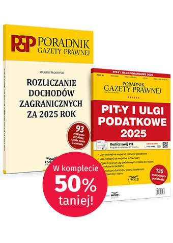 Komplet: PIT-y i ulgi podatkowe 2025 + Rozliczanie dochodów zagranicznych 2025