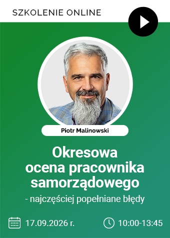 Szkolenie online: Okresowa ocena pracownika samorządowego – najczęściej popełniane błędy