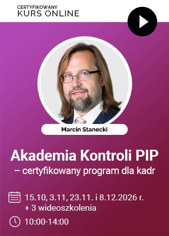 Kurs online: Akademia Kontroli PIP – certyfikowany program dla kadr